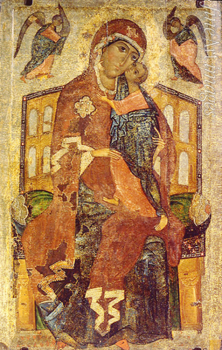Russische Ikone - Die Gottesmutter von Tolga (Sogenannte Tolgskaja I.)
