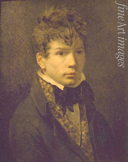 David Jacques Louis - Bildnis eines jungen Mannes (Porträt des Künstlers Ingres?)