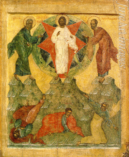 Russian icon - The Transfiguration of Jesus
