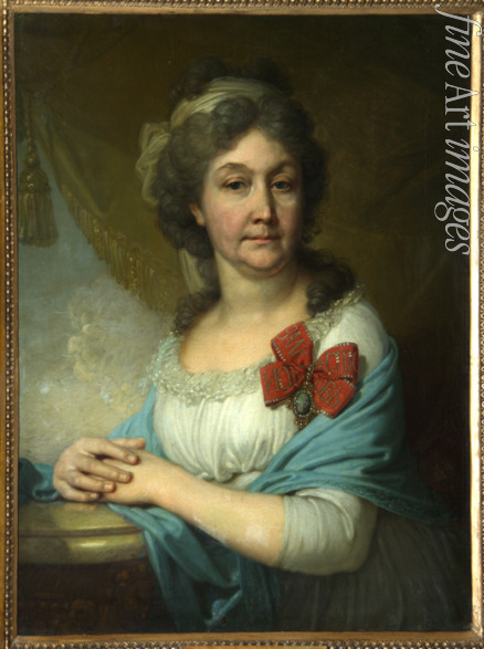 Borovikovsky Vladimir Lukich - Portrait of baroness Varvara Vasilyeva