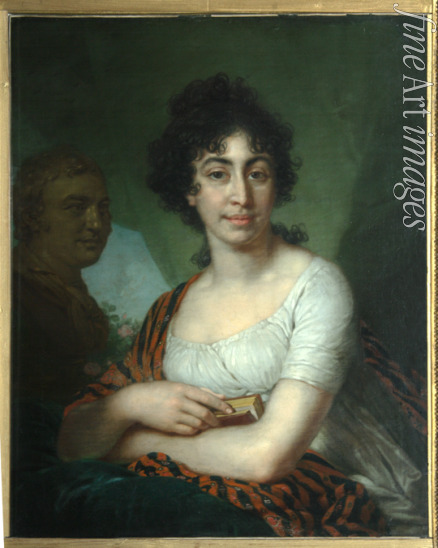 Borovikovsky Vladimir Lukich - Portrait of Varvara Monycharova (Arapetova?)