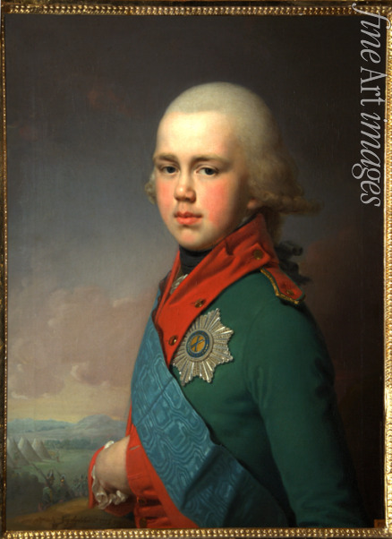 Borovikovsky Vladimir Lukich - Portrait of Grand Duke Constantine Pavlovich of Russia (1779-1831)