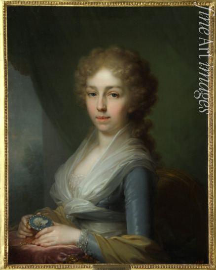 Borovikovsky Vladimir Lukich - Portrait of Grand Duchess Elizabeth Alexeievna (1779-1826)