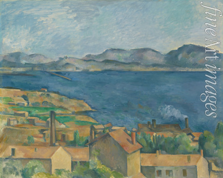 Cézanne Paul - Die Bucht von Marseille, von L'Estaque aus gesehen