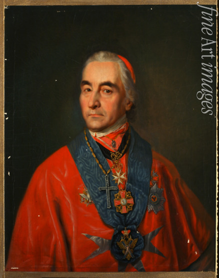Alkin (Spartanski) P.A. - Porträt von Erzbischof Stanislaw Siestrzencewicz-Bohusz (1731-1826)