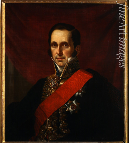 Kaniewski Jan Ksawery - Portrait of Count Sergey Semionovich Uvarov (1786-1855)