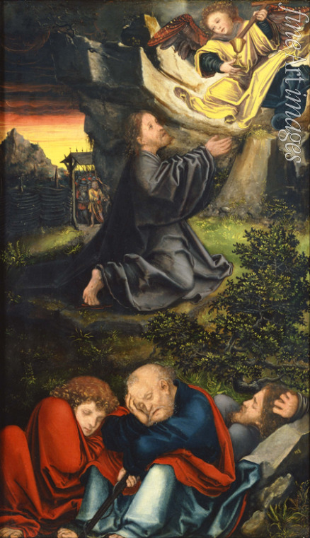 Cranach Lucas the Elder - The Agony in the Garden