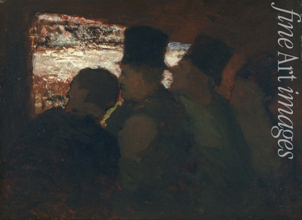 Daumier Honoré - Parterre (Theater audience)