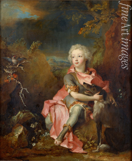 Largillière Nicolas de - Bildnis eines jungen Adeligen