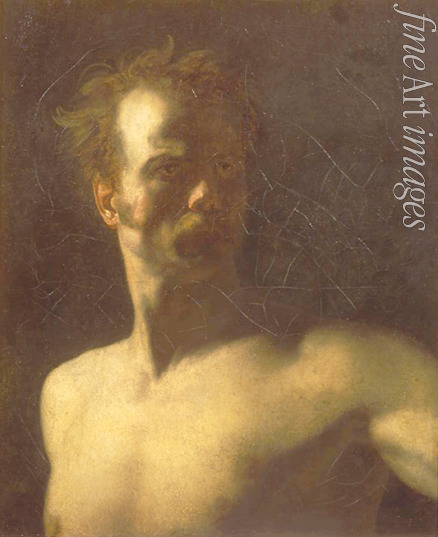 Géricault Théodore - Nude study