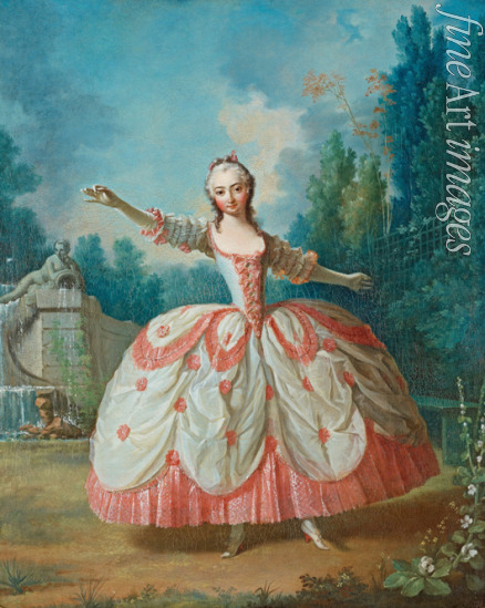 Delaroche Jean Philippe - Portrait of Barbara Campanini (1721-1799), known as La Barbarina