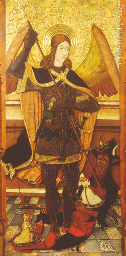 Espalargues Pedro the Younger - The Archangel Michael weighing the Souls of the Dead