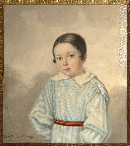Hintz Andrei Joseph - Portrait of N.M. Schwarz