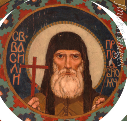 Wasnezow Viktor Michailowitsch - Heiliger Basilius von den Kiewer Höhlen