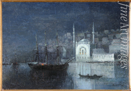Aiwasowski Iwan Konstantinowitsch - Konstantinopel bei Nacht