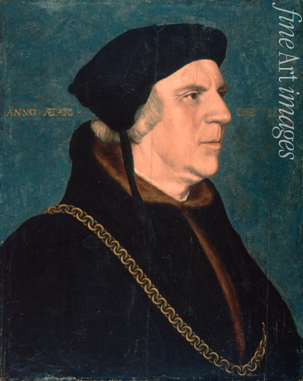 Holbein Hans der Jüngere - Porträt von Sir William Butts