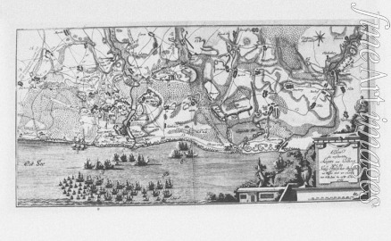 Unbekannter Meister - Angriff auf die Festung Kolberg am 16. Dezember 1761