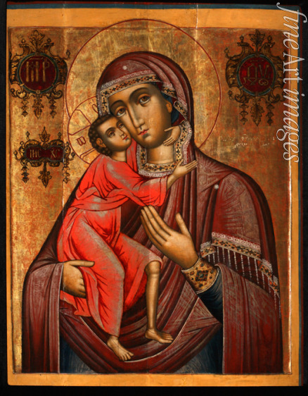 Russian icon - The Feodorovskaya Mother of God