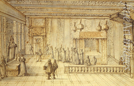 Le Pautre Jean - Das Gemach des Königs Ludwig XIV. in Versailles