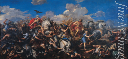 Cortona Pietro da - Die Alexanderschlacht