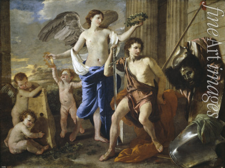 Poussin Nicolas - Der Triumph des David