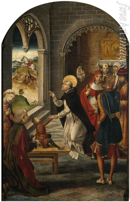 Berruguete Pedro - Saint Dominic Resurrects a Boy