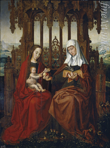 Benson Ambrosius - The Virgin and Child with Saint Anne