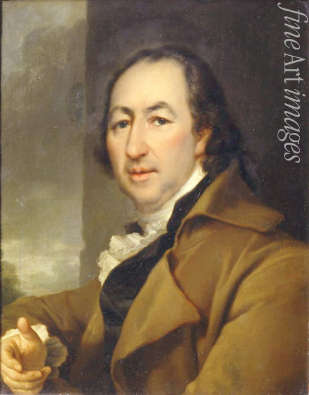 Levitsky Dmitri Grigorievich - Portrait of the writer Nikolay I. Novikov (1744-1818)