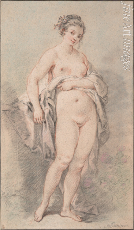 Boucher François - Standing Nude Girl