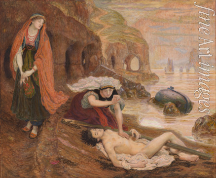 Brown Ford Madox - The finding of Don Juan by Haidée