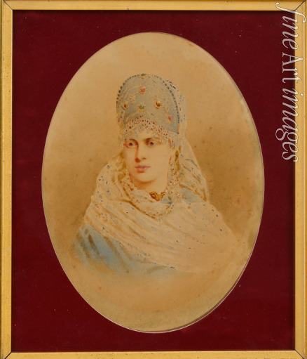 Alexandrowski Stepan Fjodorowitsch - Porträt der Großfürstin Sinaida Jussupowa