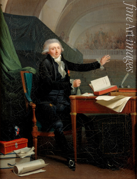 Boilly Louis-Léopold - Porträt von Jan Anthony d'Averhoult (1756-1792)