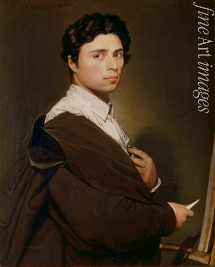 Ingres Jean Auguste Dominique - Self-portrait