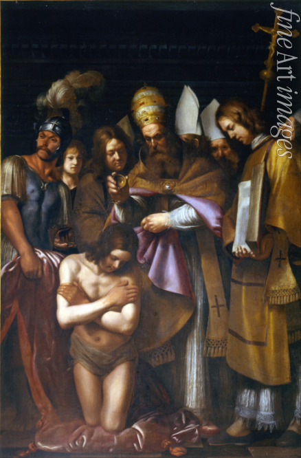 Galli Giovanni Antonio - The Baptism of Constantine
