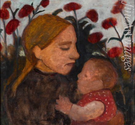 Modersohn-Becker Paula - Junge Frau mit dem Kind