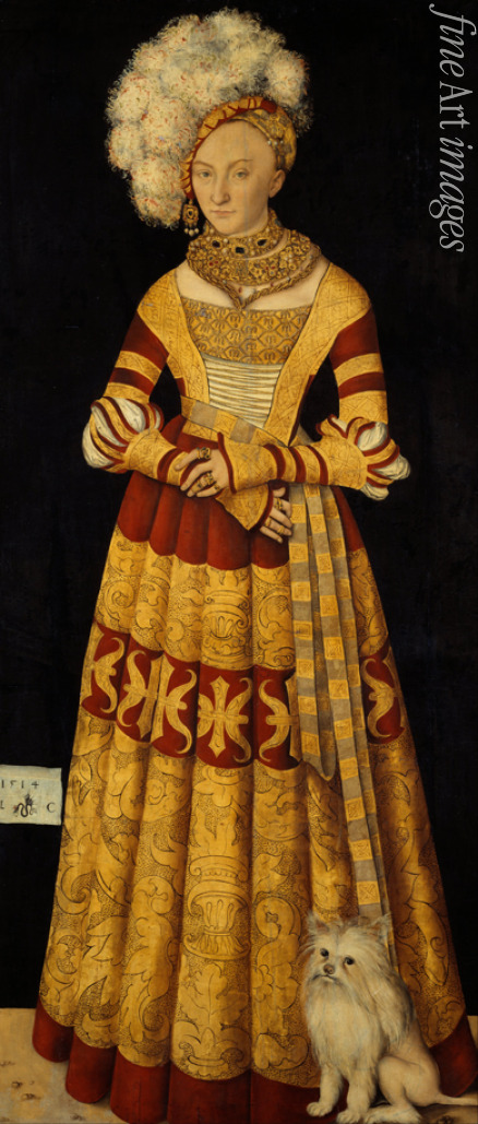 Cranach Lucas der Ältere - Herzogin Katharina von Mecklenburg (1487-1561)