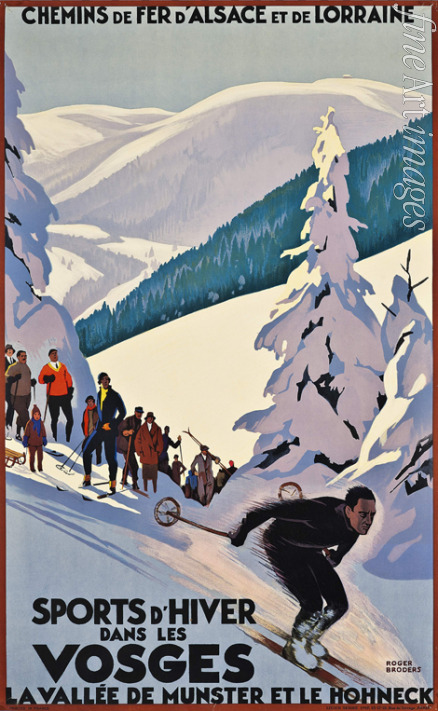 Broders Roger - Sports d'Hiver dans les Vosges (Poster)