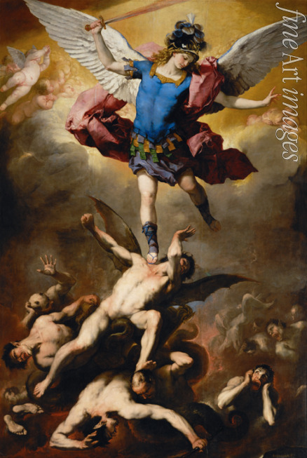 Giordano Luca - Erzengel Michael stürzt die abtrünnigen Engel