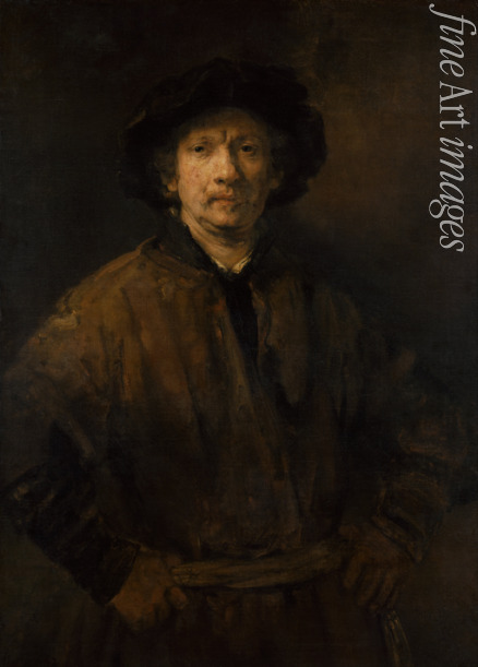 Rembrandt van Rhijn - Large Self-Portrait