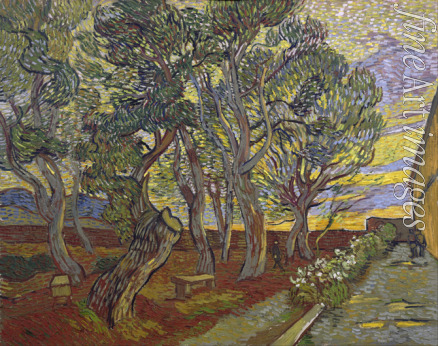 Gogh Vincent van - Der Garten des Hospitals Saint-Paul