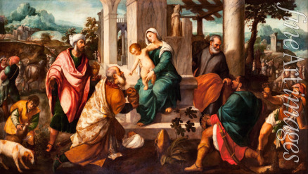 Veronese (de' Pitati) Bonifacio - The Adoration of the Magi