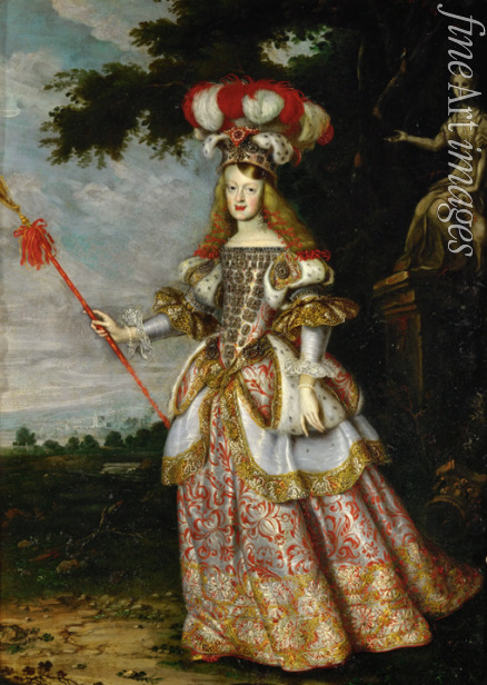 Thomas Jan van Ieperen - Infantin Margarita Teresa (1651-1673), Kaiserin, im Theaterkostüm