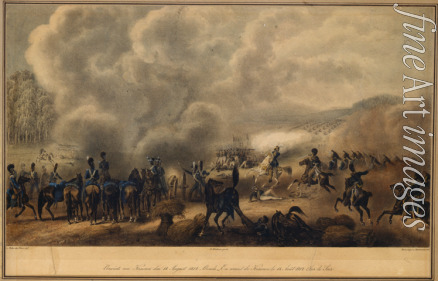 Faber du Faur Christian Wilhelm von - The Battle of Krasnoi on August 14, 1812
