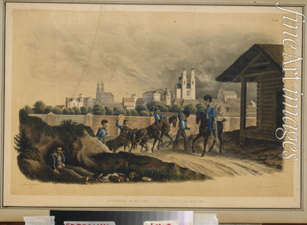 Faber du Faur Christian Wilhelm von - Near the city of Polotsk on July 25, 1812