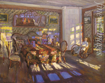 Winogradow Sergei Arssenjewitsch - Sonnenlicht durch Farbfenster