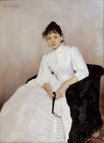 Serow Valentin Alexandrowitsch - Porträt der Malerin Maria Jakuntschikowa-Weber (1870-1902)