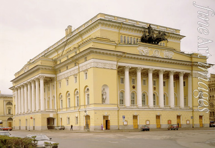 Rossi Carlo - Das Alexandrinski-Theater in Sankt Petersburg