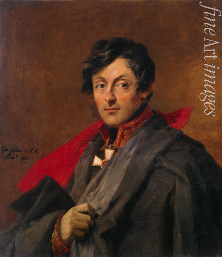 Dawe George - Porträt von Graf Alexander Iwanowitsch Ostermann-Tolstoi (1772-1857)