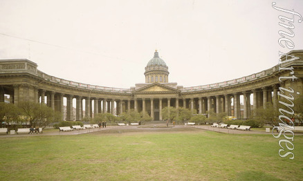 Woronichin Andrei Nikiforowitsch - Die Kasaner Kathedrale in Sankt Petersburg