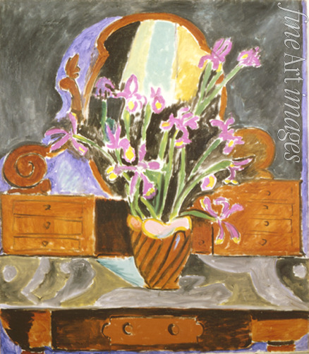 Matisse Henri - Vase mit Schwertlilien
